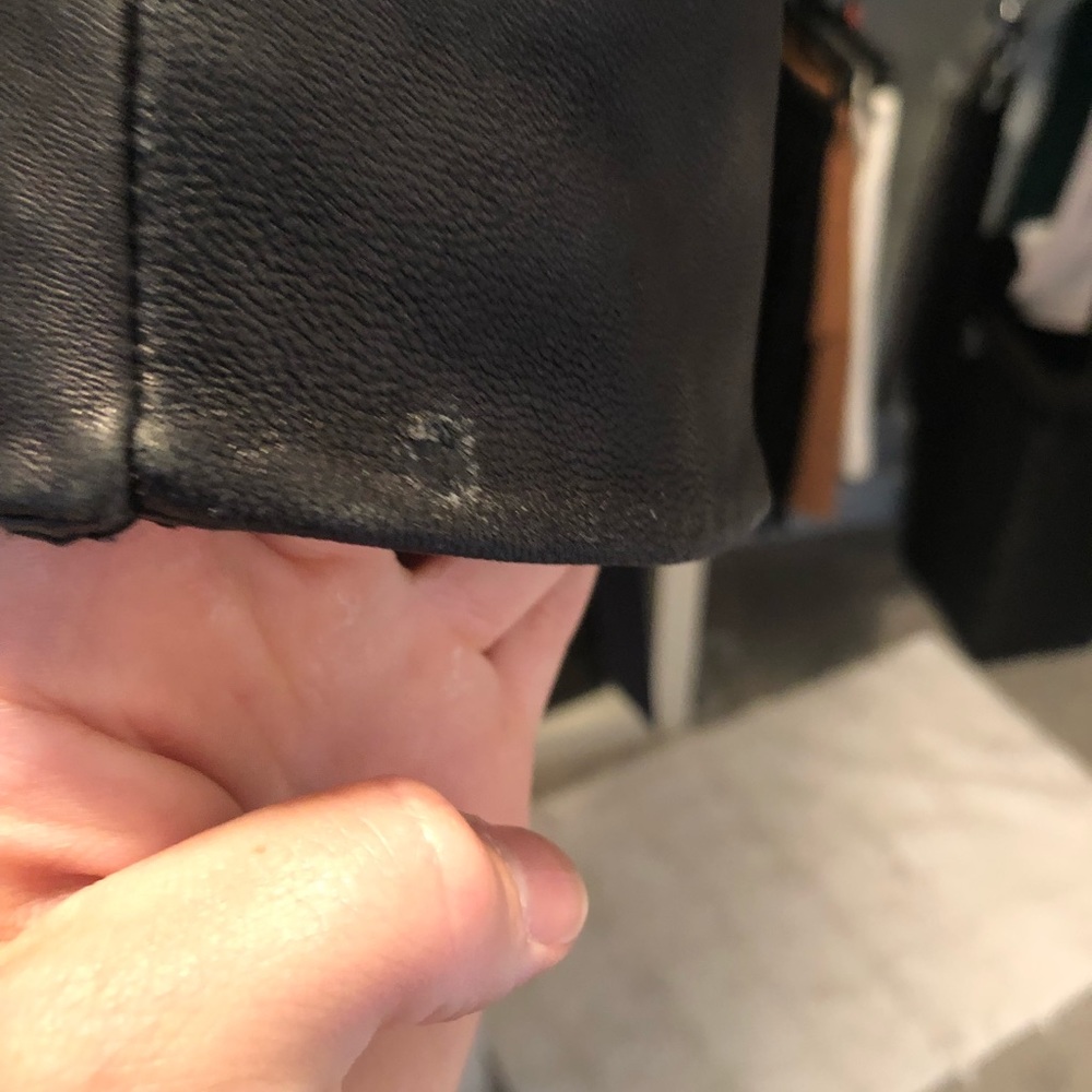 Leather Zip Jacket - Picture 9 of 9
